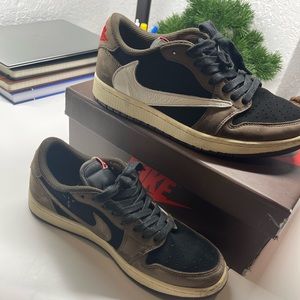 Travis Scott Jordan 1 Retro Low OG Mocha DS Og All Size 8